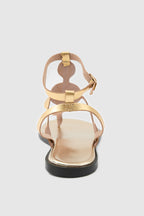 FUDA 26Y902 SOLEA Deri Sandalet - GOLD