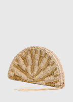 Fuda HASIR CLUTCH - BEJ GOLD