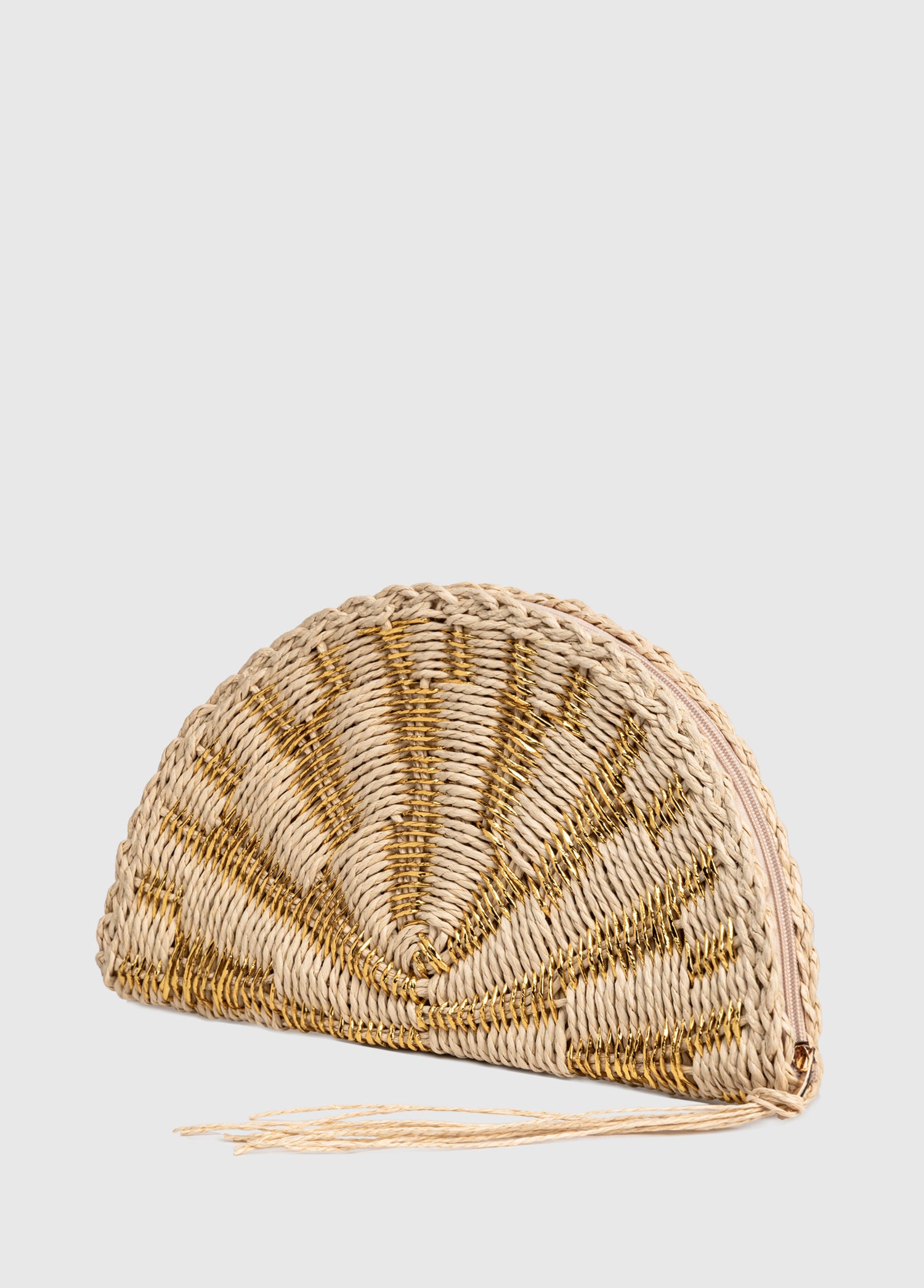 Fuda HASIR CLUTCH - BEJ GOLD