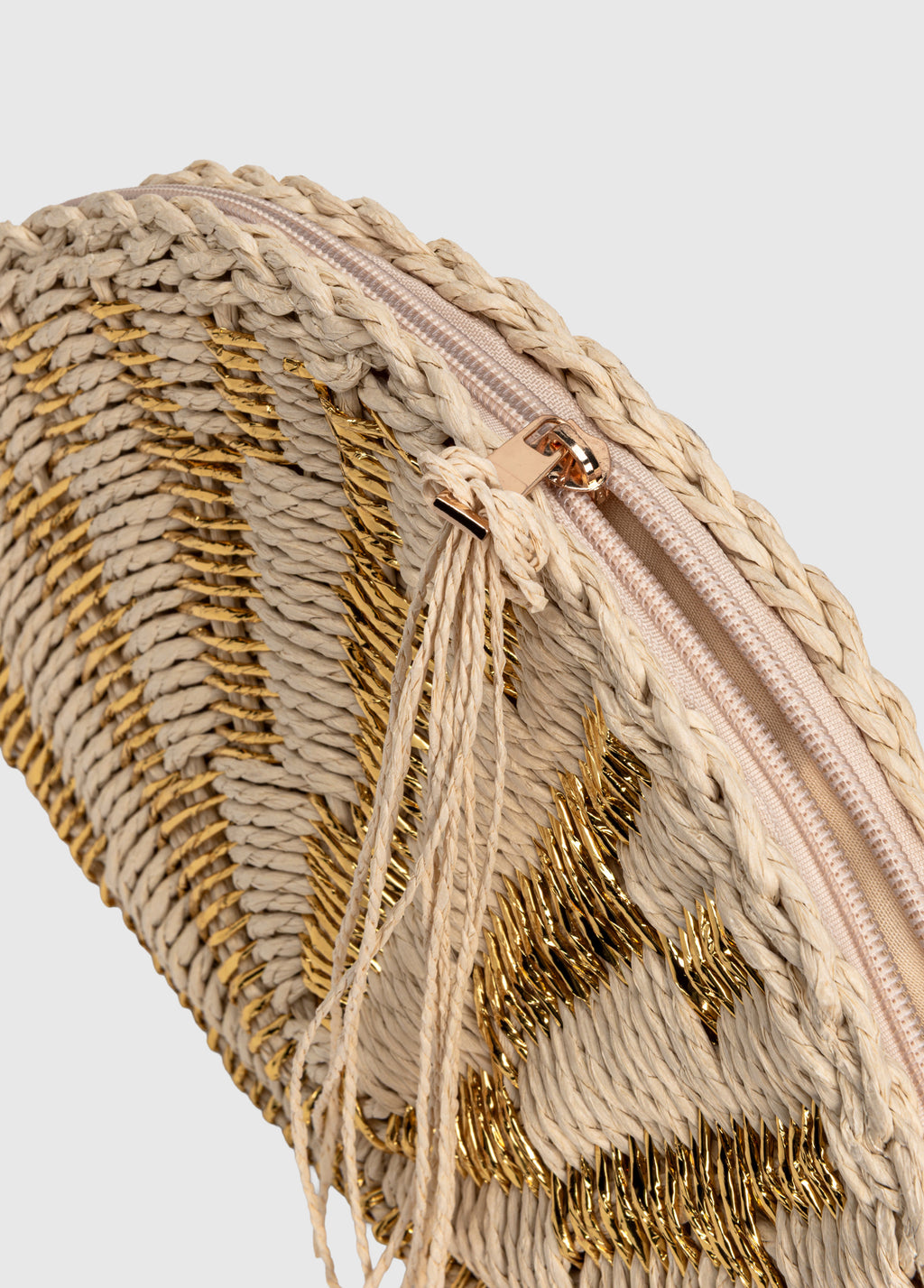 Fuda HASIR CLUTCH - BEJ GOLD