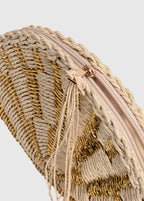 Fuda HASIR CLUTCH - BEJ GOLD