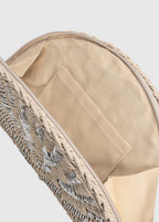 Fuda HASIR CLUTCH - BEJ SILVER