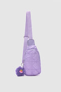 FUDA FD Puff & Go Belt Body Bag - LİLA