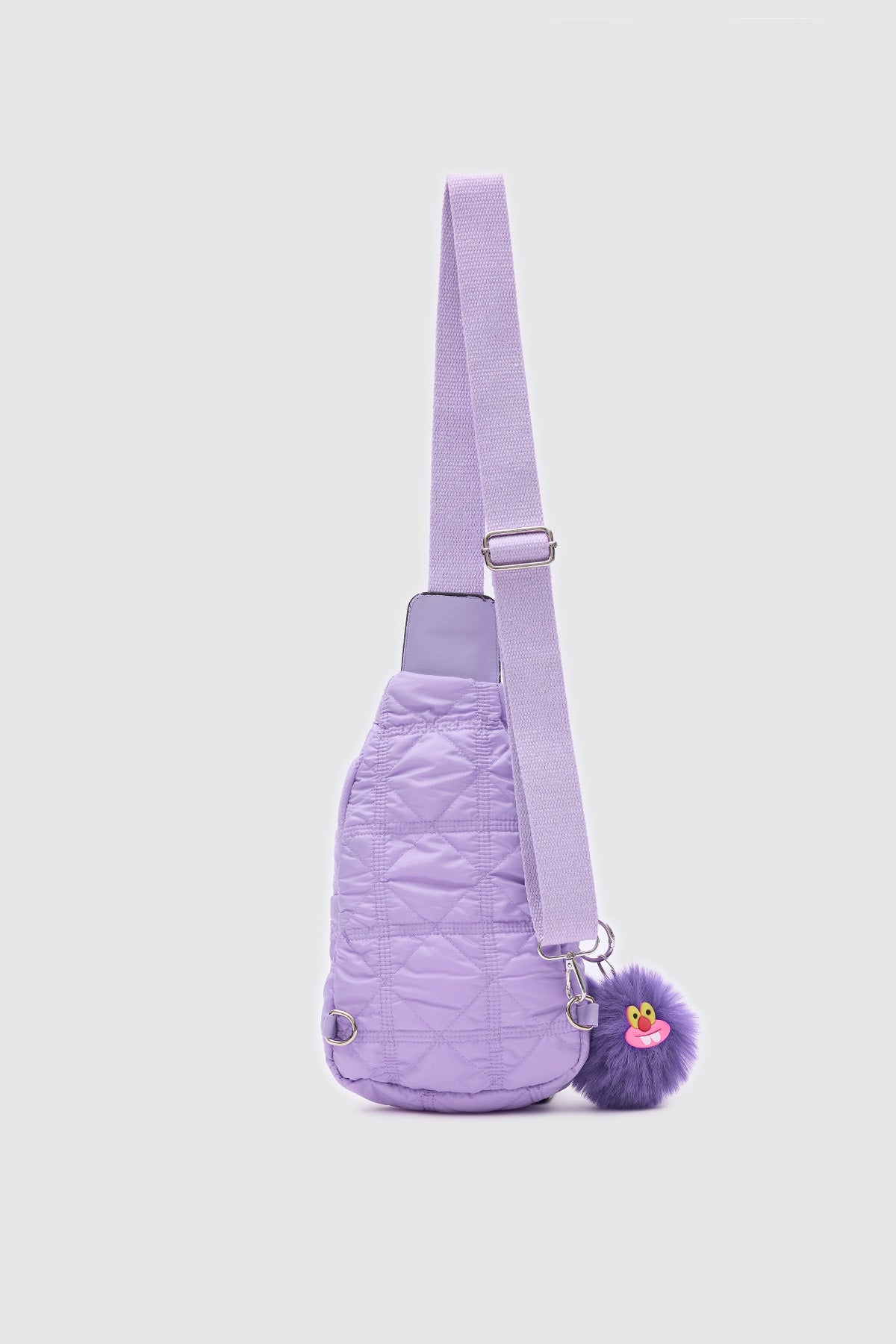 FUDA FD Puff & Go Belt Body Bag - LİLA