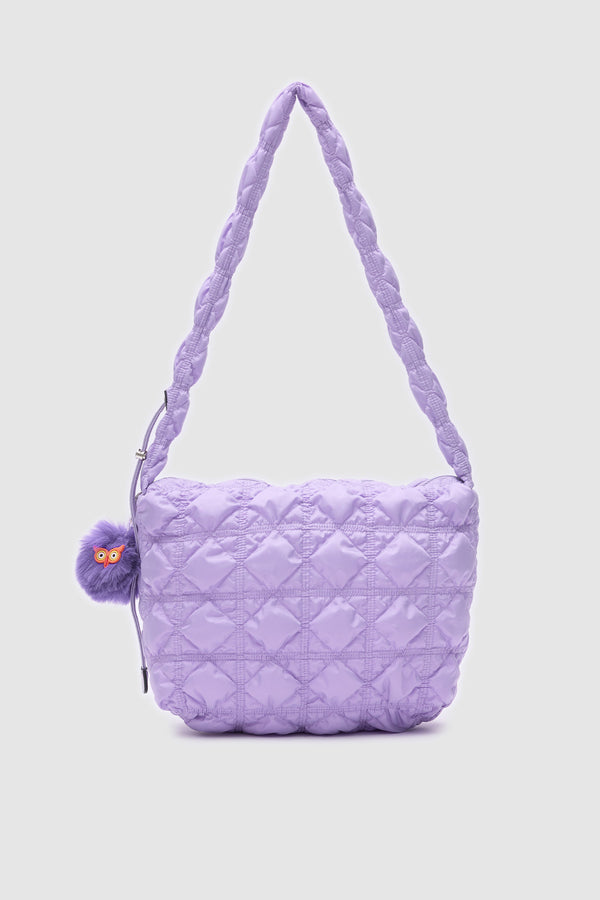 FUDA FD Puff & Go Tote Çapraz Çanta - LİLA