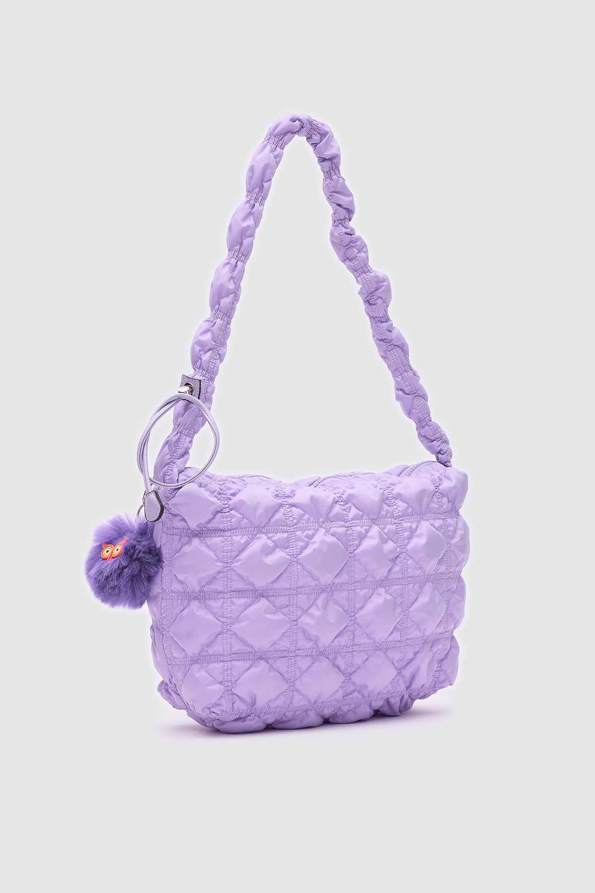 FUDA FD Puff & Go Tote Çapraz Çanta - LİLA