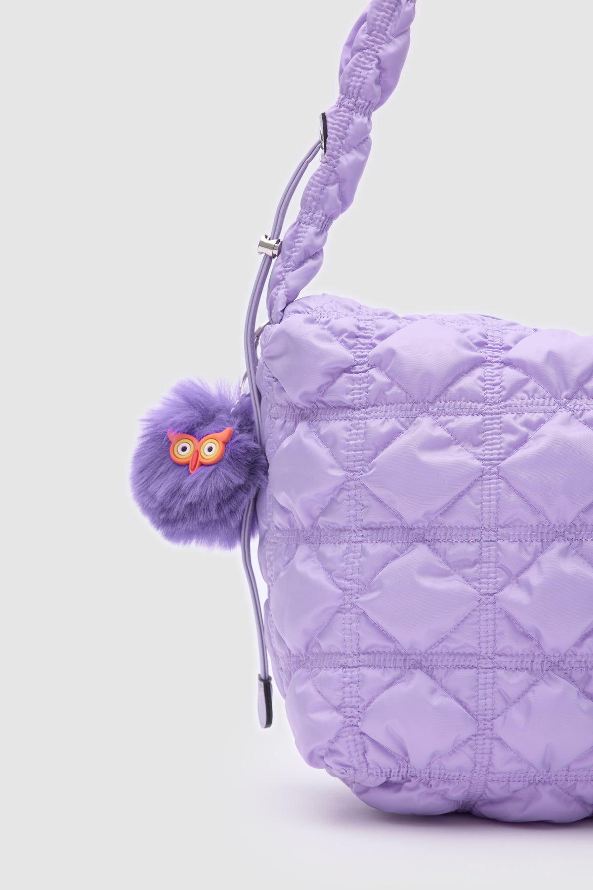 FUDA FD Puff & Go Tote Çapraz Çanta - LİLA