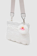 ColorPuff Zip Çapraz Çanta - EKRU