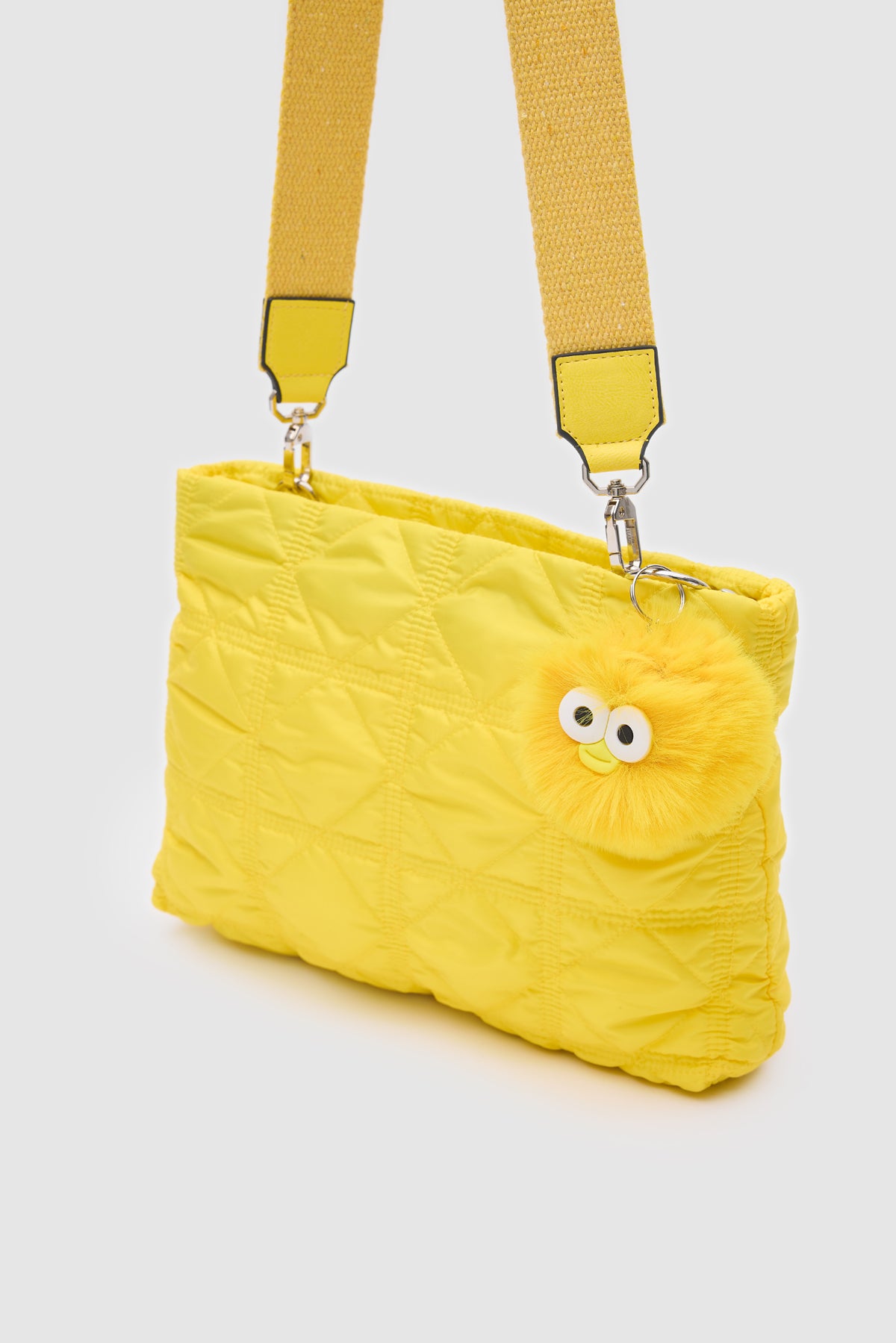 FUDA FD Puff & Go Zip Çapraz Çanta - SARI