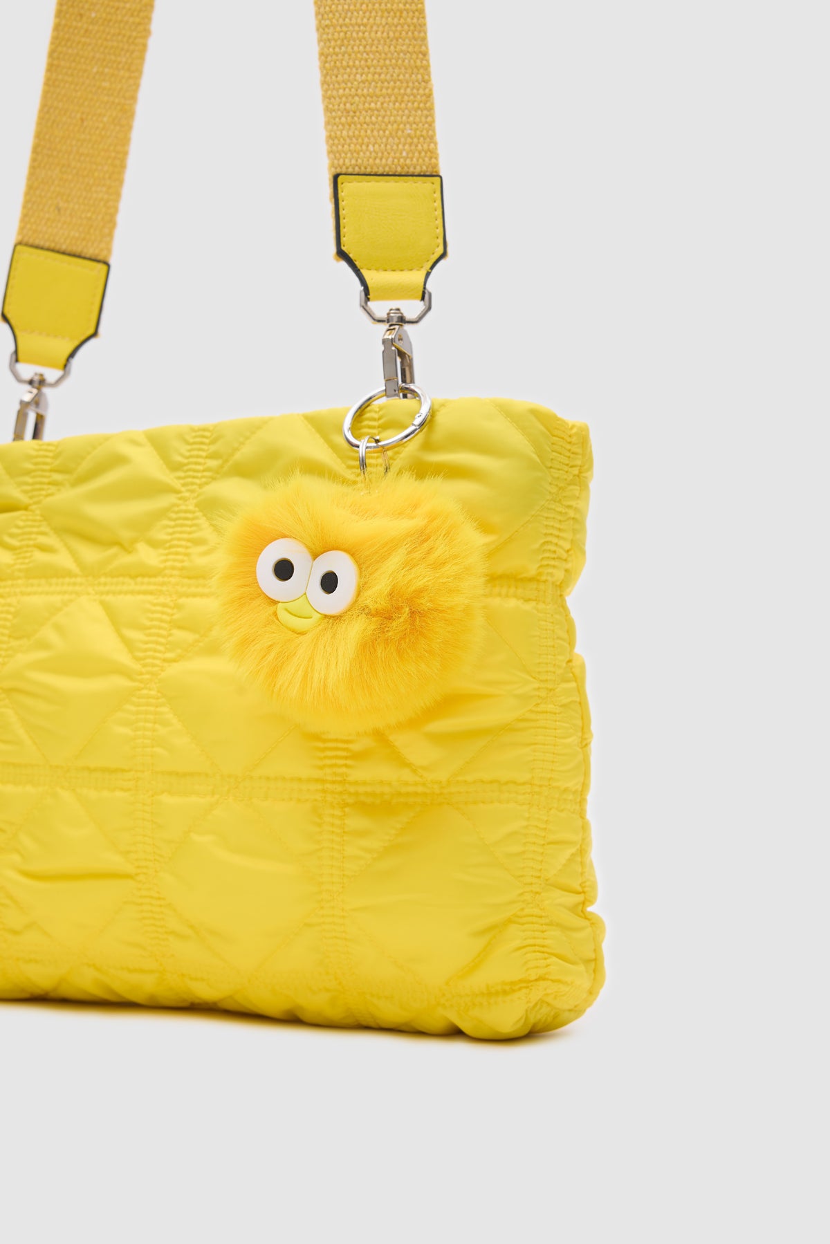 FUDA FD Puff & Go Zip Çapraz Çanta - SARI