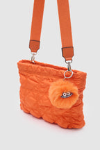 FUDA FD Puff & Go Zip Çapraz Çanta - TURUNCU