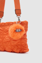 FUDA FD Puff & Go Zip Çapraz Çanta - TURUNCU