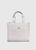 Fuda Milaro Suni Deri El Çantası - BEYAZ
