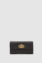 OY26503 D FUDA İTHAL DERİ CLUTCH - KAHVE