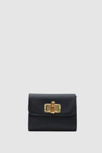 OY26504 D FUDA İTHAL DERİ CLUTCH - SİYAH
